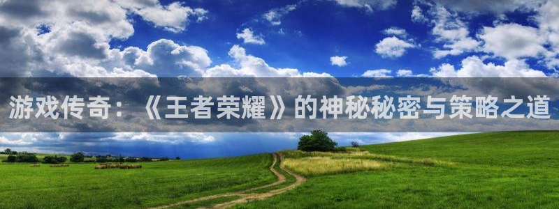 鼎点娱乐下载链接：游戏传奇：《王者荣耀》的神秘秘密与策略之道