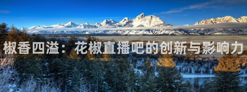 河豚体育nba在线直播：椒香四溢：花椒直播吧的创新与影响力